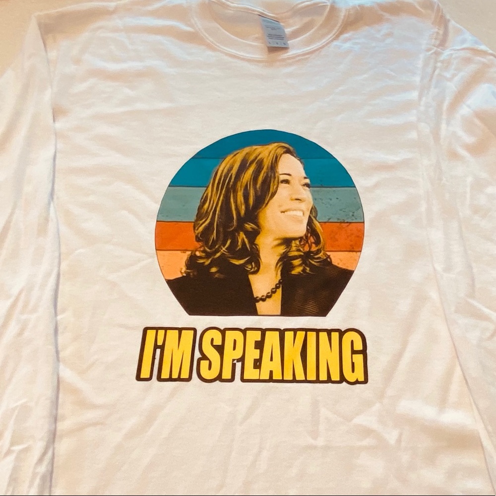 Brand new long sleeve “ I’m speaking” tee